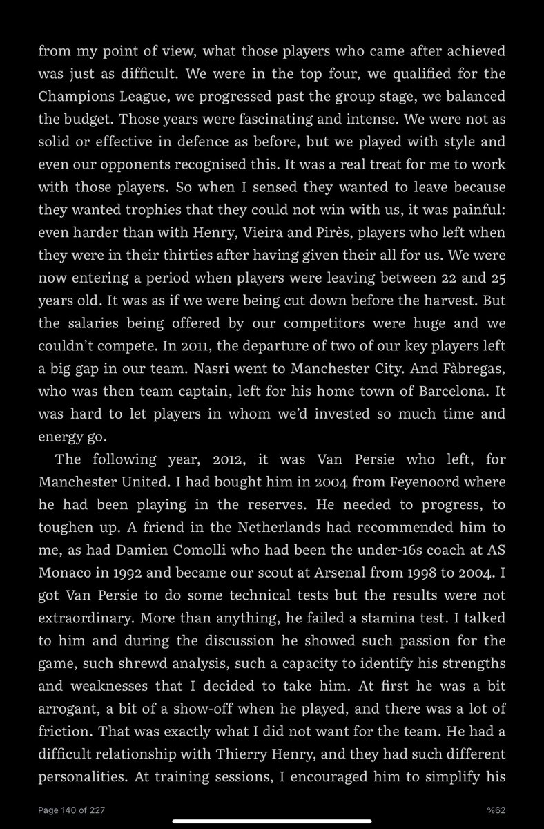 Aklıma geldi, Allah senin belanı versin Comoli. Arsene Wenger kitabından…