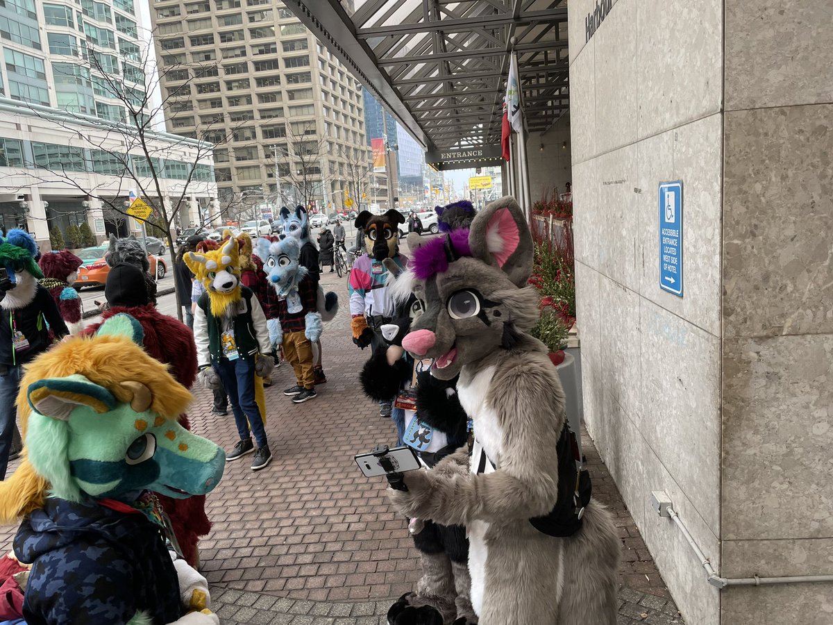 Leo_Nekozuki's tweet photo. The Tour de Fursuit Walk at #Furnal2022 was a complete success! Thank you, @rkniner! 😁 These were the only shots I could get in though where we were all getting ready. Anybody got more walk photos? Please hit me up!

#FE2022
#PleaseTag
#FurnalEquinox
#RETROREWIND https://t.co/XqF0EiBCMo
