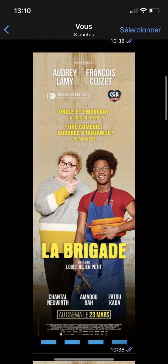 LouisJulienP's tweet photo. C’est le @printempsducine #labrigade à 4 euros dans toute la France 🤪🙌🍀@AudreyLamy @francoiscIuzet #fatoukaba #fatouguinea #chantalneuwirth ❤️ https://t.co/CiR3KZBBbt