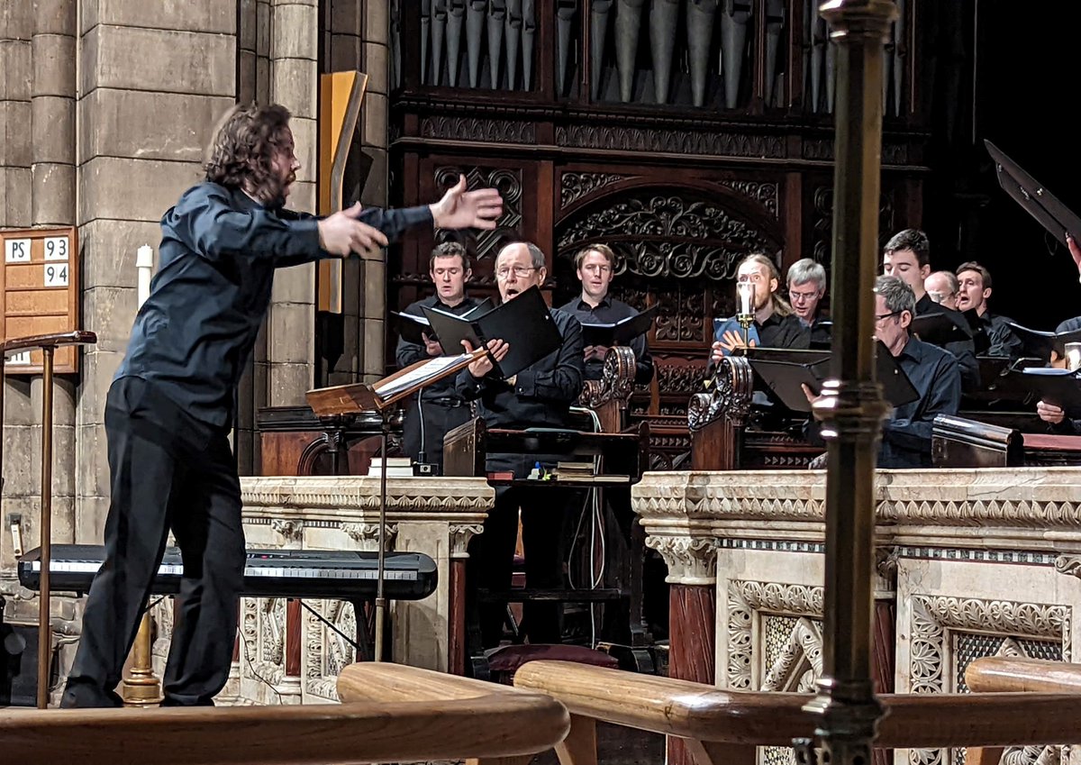 TheEdSingers's tweet photo. Thank you to everyone who came along to our #SingJoyfully concert @StMarysCathEdin #Edinburgh last night! Special thanks to composer @AileenSweeney94 for our beautiful & poignant commission piece "We will no longer sing into the silence", and as always to our MD Alistair Digges https://t.co/MD1gPn4HfH