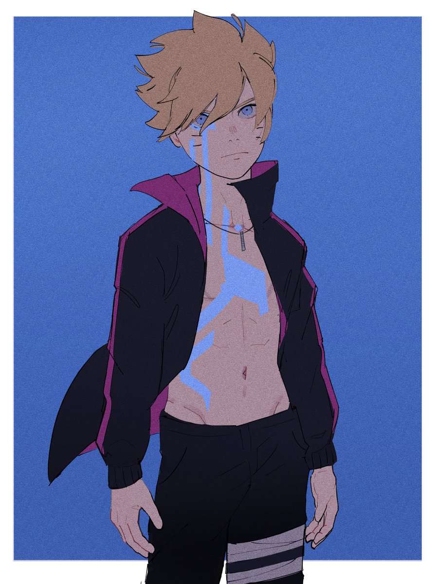 bonamize's tweet photo. Inspired by Boruto chapter 68 cover https://t.co/zEveH02QSS