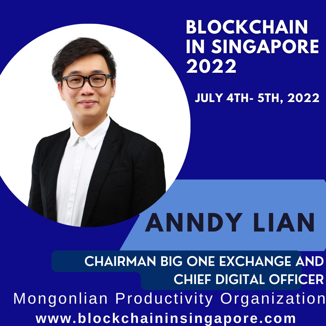 blockpore's tweet photo. Announcement 📣 We are excited to have @anndylian from BigONE Exchange Forum as one of our speakers for the upcoming Blockchain In Singapore Conference &amp; Awards - 4-5 July 2022, Singapore 
#blockchain #blockchainsingapore #nft #defi #cryptocommunity #blockchainevent #Metaverse https://t.co/54kZ3u6snl