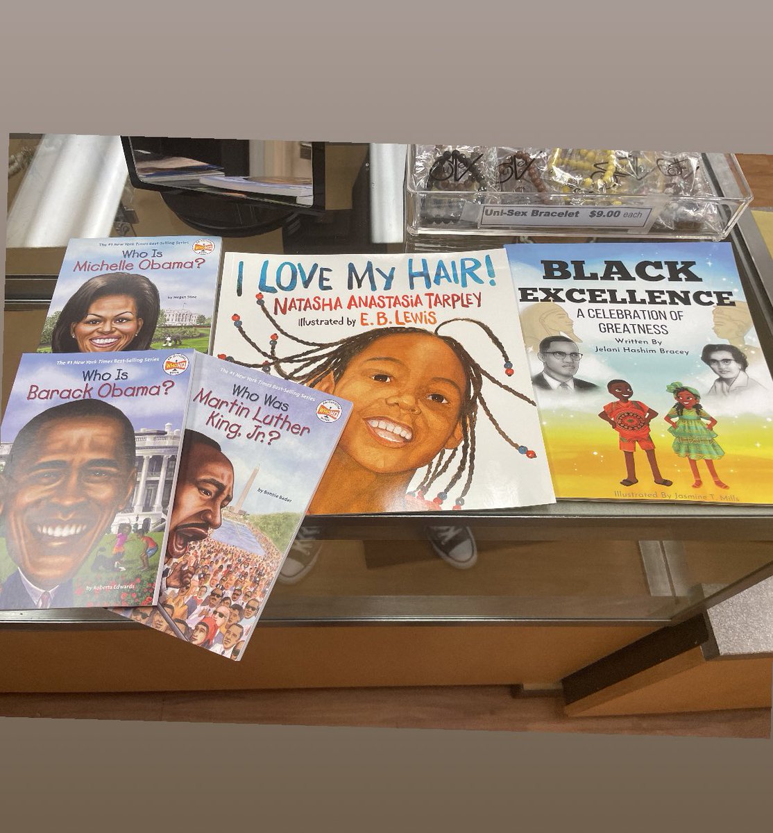 We visited the African American Museum and store yesterday. Purchased a few cool books for our little library at @EMPeaseElem ❤️📚