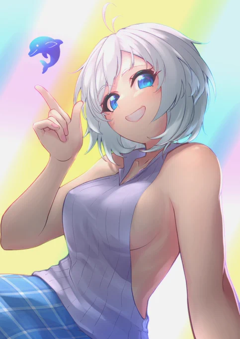 #SiroArt 
🐬 