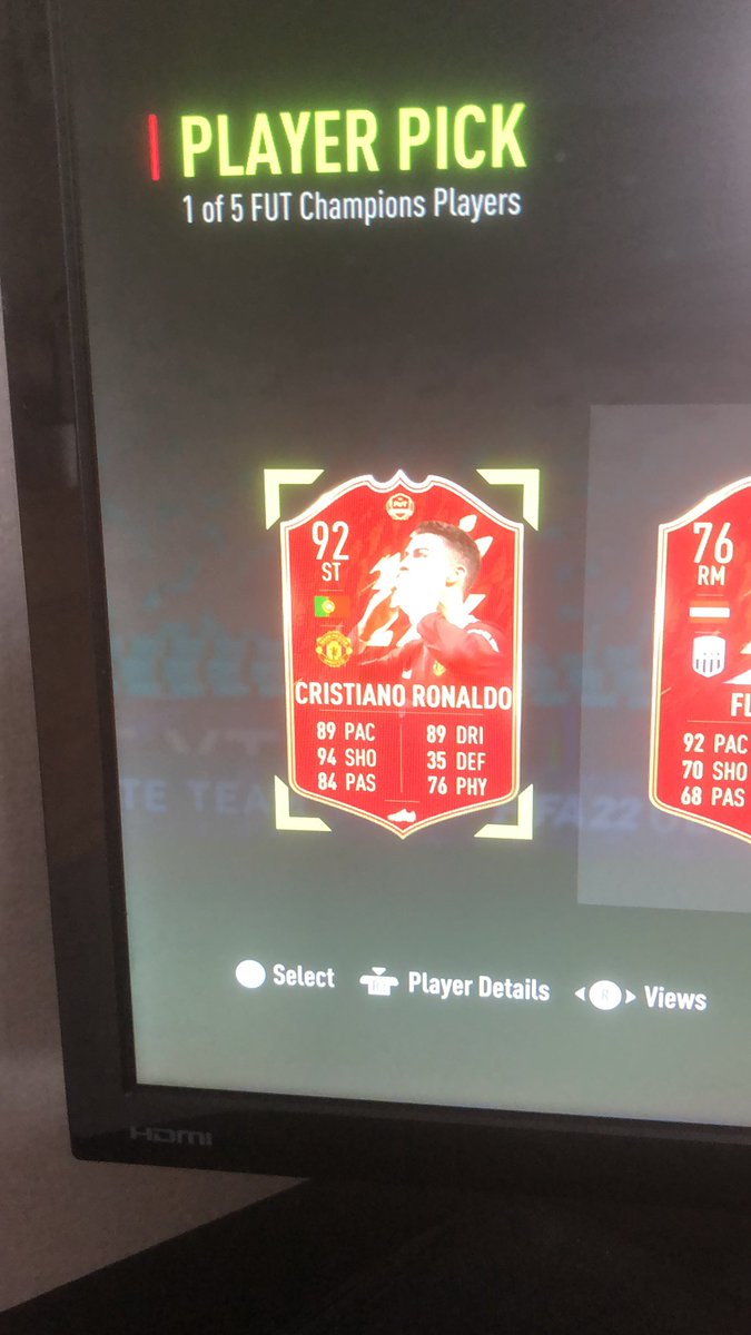 PnTFUT's tweet photo. He has done it again!!! 😍😍😍😍 #FIFA22 https://t.co/dfwomdly6Y
