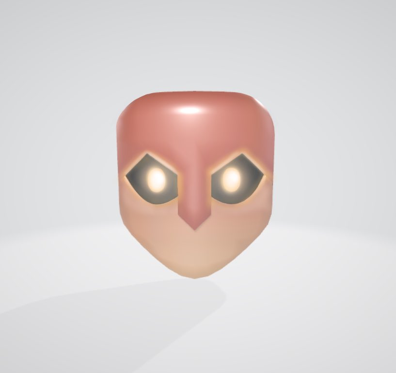 #robloxugc #robloxdev #robloxdesigncontest #robloxart #ugc #3dmodel #mesh #3dmesh #RobloxDev 

Owl Mask
Tris: 1 324      Verts: 670