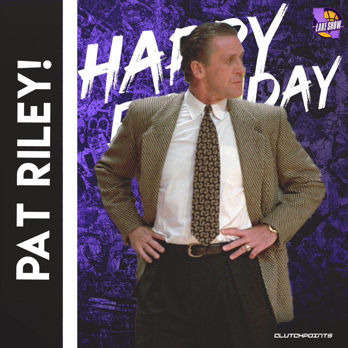 Lakers Nation, join us in wishing Pat Riley a happy 77th birthday! 
