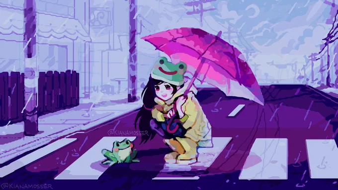 Happy World Frog Day! Have some froggy art! 