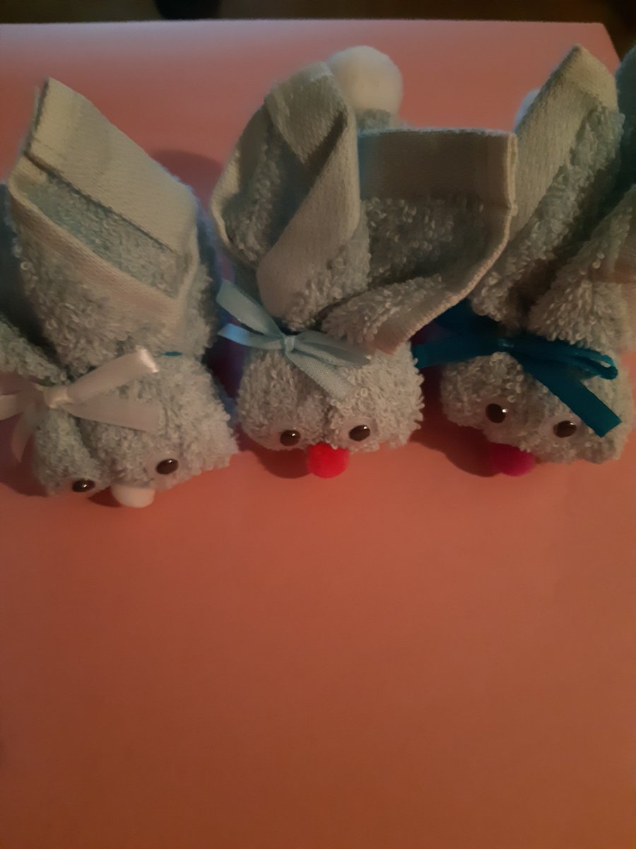 DupontYou's tweet photo. Boo boo bunnie's $6 each. Pickup in Port Credit.  
All individually wrapped. 
Great Easter gift.
For each bunny sold $1.00 donation will go to the Mississauga Humane Society &amp; will buy supplies for next fundraiser. https://t.co/EXT7LsO9BS