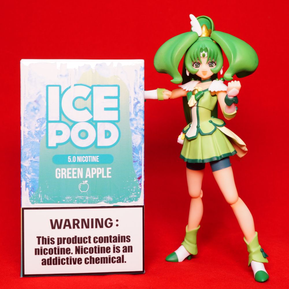 CURE_Matyuli's tweet photo. まちゅられ ICE POD GREEN APPLE JUUL互換カートリッジ【VAPE・リキッド】
https://t.co/LCadGsfgze
#VAPE #電子たばこ でもちょっと動くと暑かったりする理不尽。
#juul
#icepod
@beyondvapenic https://t.co/IjwQi0tAcM