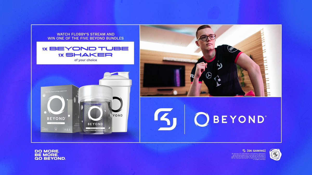FlobbyCr's tweet image. Together with @beyondnrg_de I raffle away 3x bundles including 1x flavour of your choice &amp;amp; 1x shaker each 🤤

Like &amp;amp; retweet this post 🤝
Follow @beyondnrg_de 

Creator Code: Flobby10

#RUNSKG #BeyondNRG