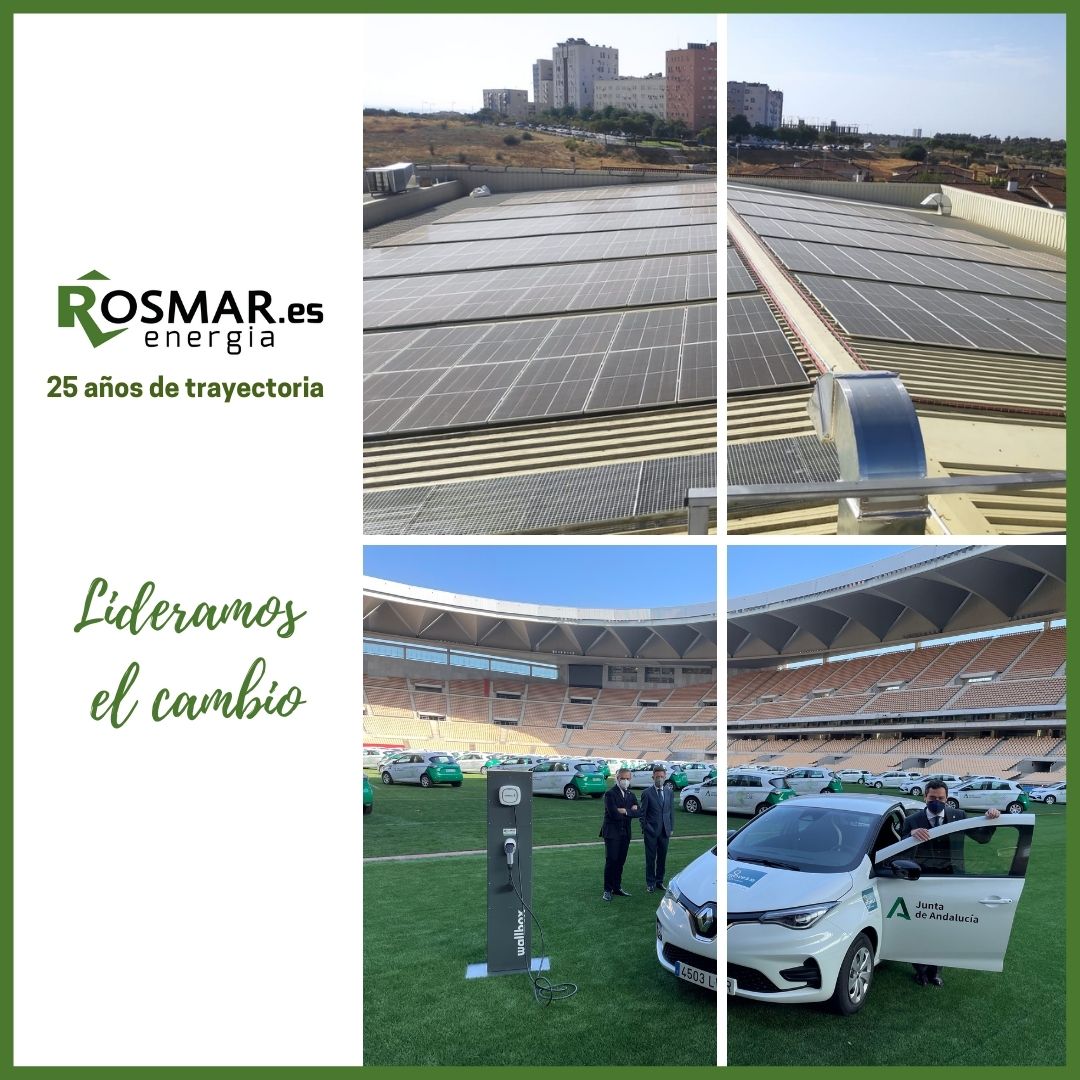 👉 Es el momento para liderar tu cambio, un cambio a la sostenibilidad y al ahorro. 👈
💥 Para ello, confía en líderes del cambio sostenible. En Rosmar, hemos acompañado en el cambio de familias, empresas y comunidades con nuestras soluciones solares y puntos de recargas.