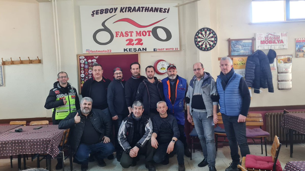 Gelibolu etkinlik dönüşü Keşan da Fast moto 22 kulübünü ziyaret ettik
