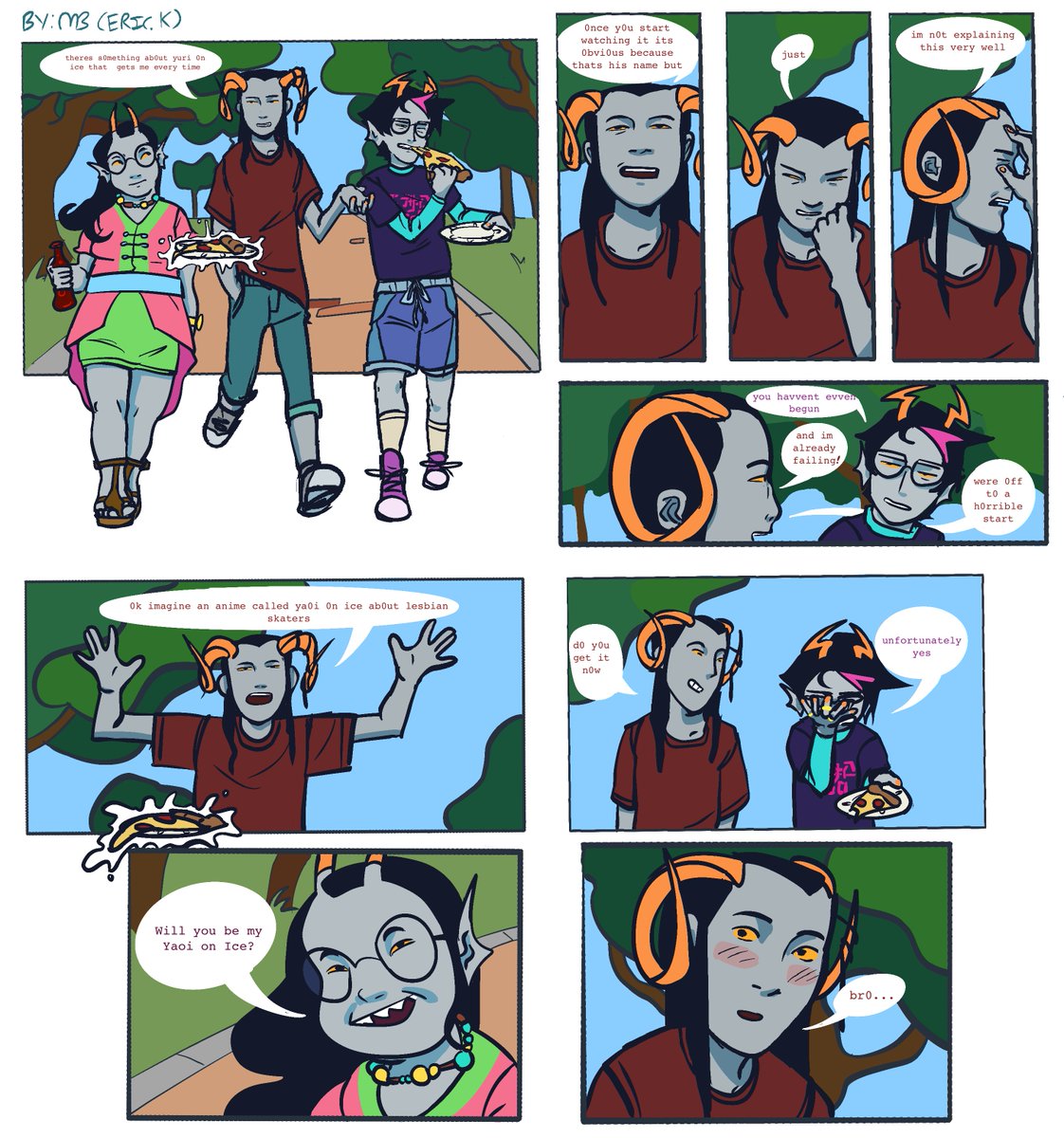 ANIME: A CONTEMPLATION

Story &amp; Art by @ missbehavior0u0 on tumblr!

Thanks for reading!