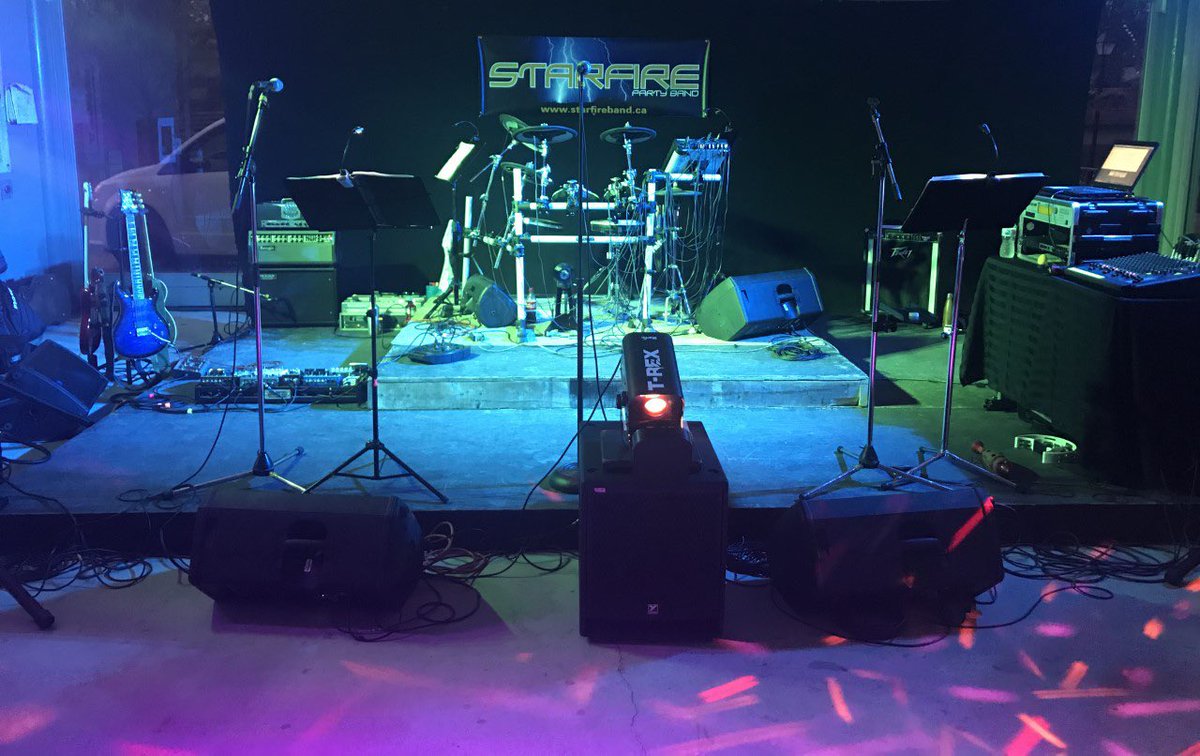 Starfireband's tweet photo. Weeeeeere back!!Saturday, April 9th we hit the stage at Buster’s Bar &amp; Grill in Kanata at 9 pm!!  Bring your dancin’ shoes and let the Starfire Experience begin…we can’t wait! Hope to see you there. https://t.co/WkKJVguVMR