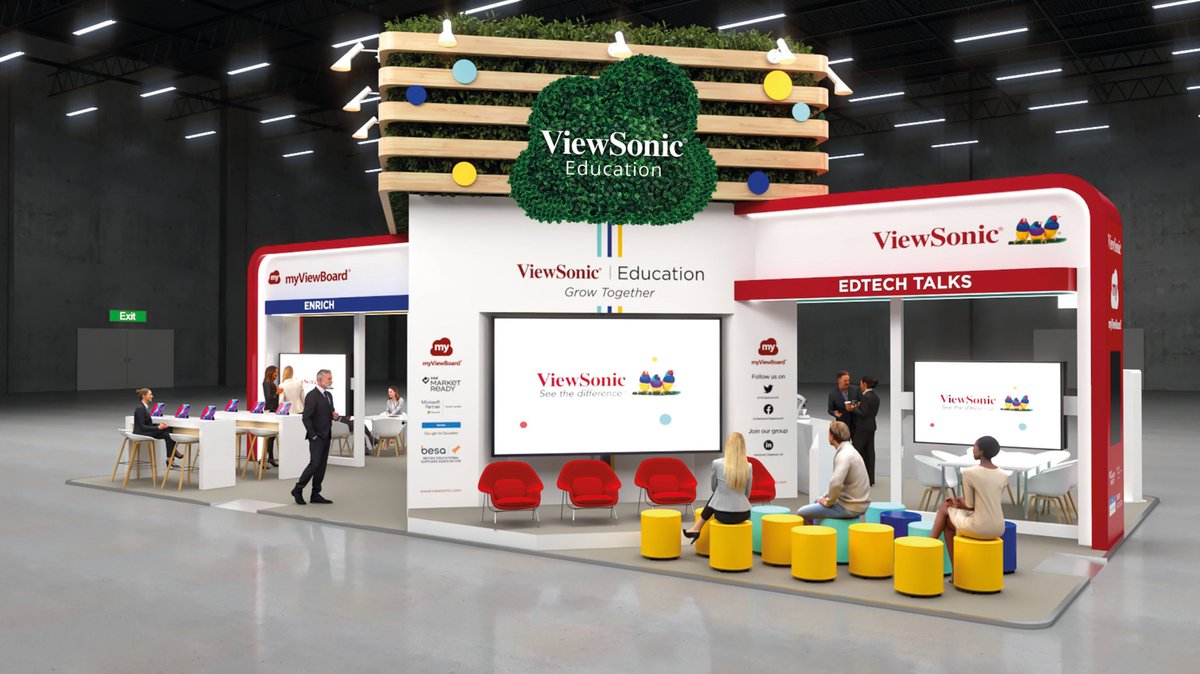 ViewSonic at @Bett_show 2022: Redefining Openness and Collaboration in EdTech’s “New Normal.” With the theme, “Grow Together”, ViewSonic will feature the latest solutions and technologies
viewsonic.uk/3wmQL3G
#ViewSonicEDU #Classroominnovation #EdTech #ViewSonicClassroom