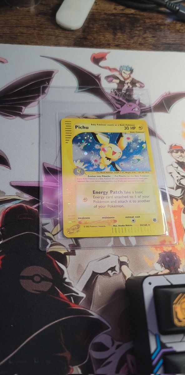 lightly_played's tweet photo. Spring is almost here. Happy Sunday everyone! What's your favorite pokemon from your youth? #pokemon #pichu #ogpokemon https://t.co/L335uuonkO