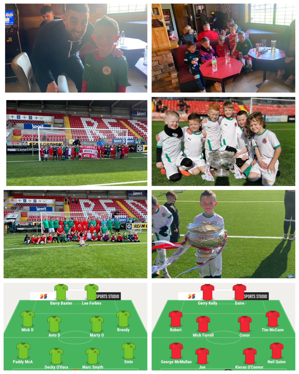 AntoD80's tweet photo. Great weekend with Aidan @cliftonvillefc .Even managed to get a run out myself today as part of the fundraiser for @CliftonvilleFDC https://t.co/QKfdxItm9o