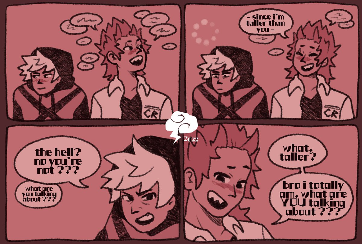 real_life_cloud's tweet photo. finished !! i think its funny that a lot of ppl draw kirishima taller when bakugou is in fact 2 centimeters taller than him. slouchy boy
#kiribaku #krbk #bnha https://t.co/F9NmFZuPEj