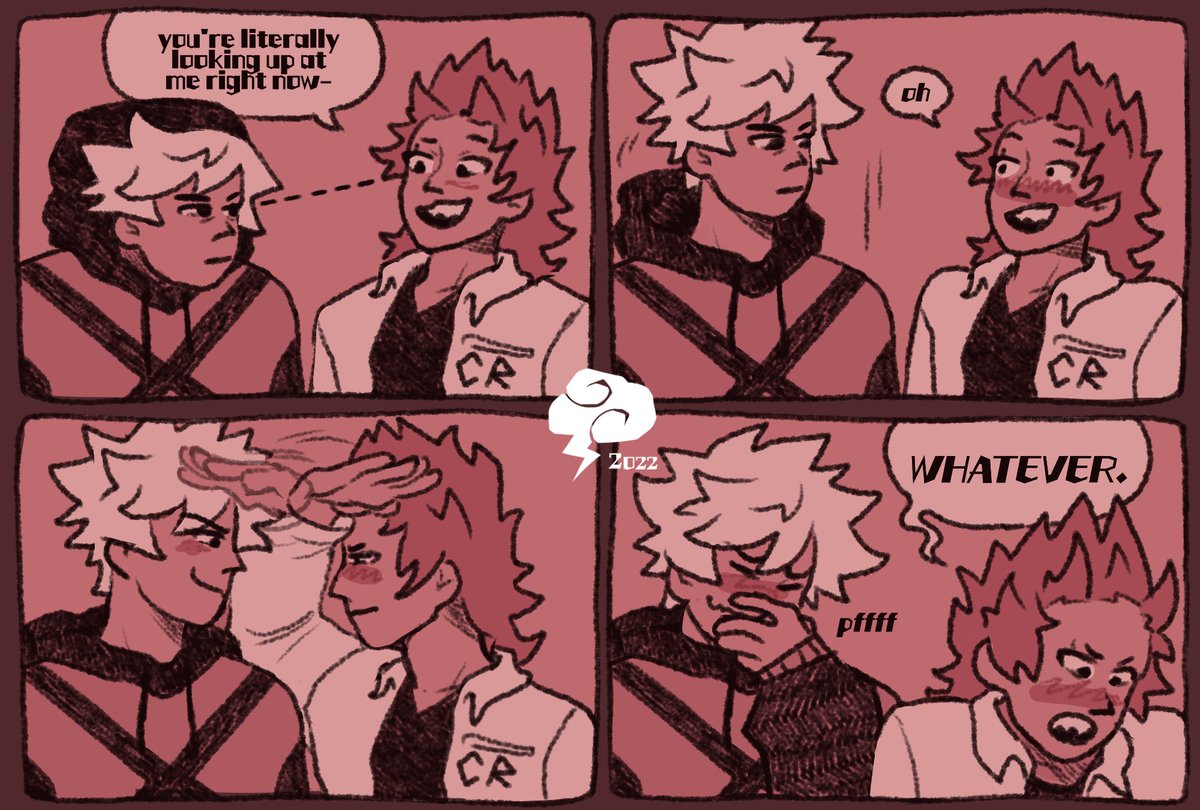real_life_cloud's tweet photo. finished !! i think its funny that a lot of ppl draw kirishima taller when bakugou is in fact 2 centimeters taller than him. slouchy boy
#kiribaku #krbk #bnha https://t.co/F9NmFZuPEj