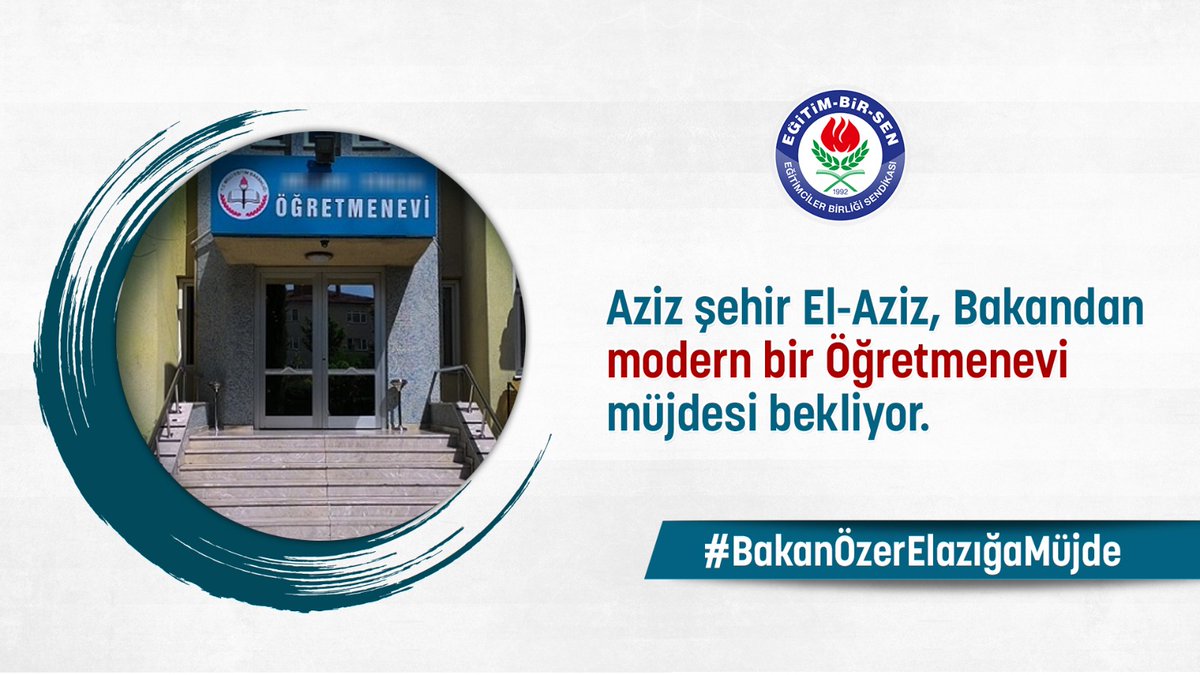 ebsmanisa's tweet photo. #BakanÖzerElazığaMüjde https://t.co/qoiGQPIcnN