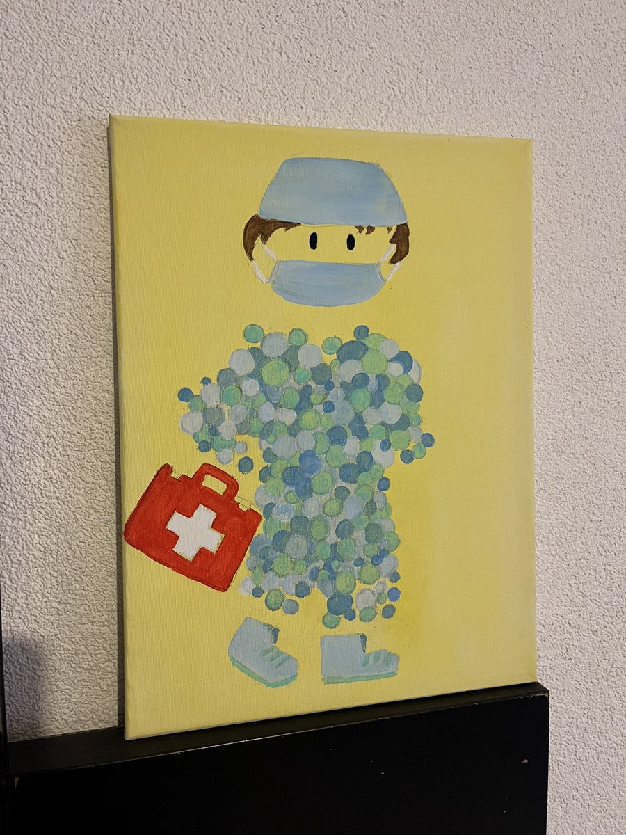 MaxAmmoNL's tweet photo. This is my latest @Imaginary_Ones painting. Its a Imaginary Healthcare worker. In appreciation and to pay tribute to those working hard in keeping us safe! 🌈❤️
Like + RT to show your support to all healthcare workers. 🙏
#IonsSupportIons #imaginaryones https://t.co/ni86PjzxmP
