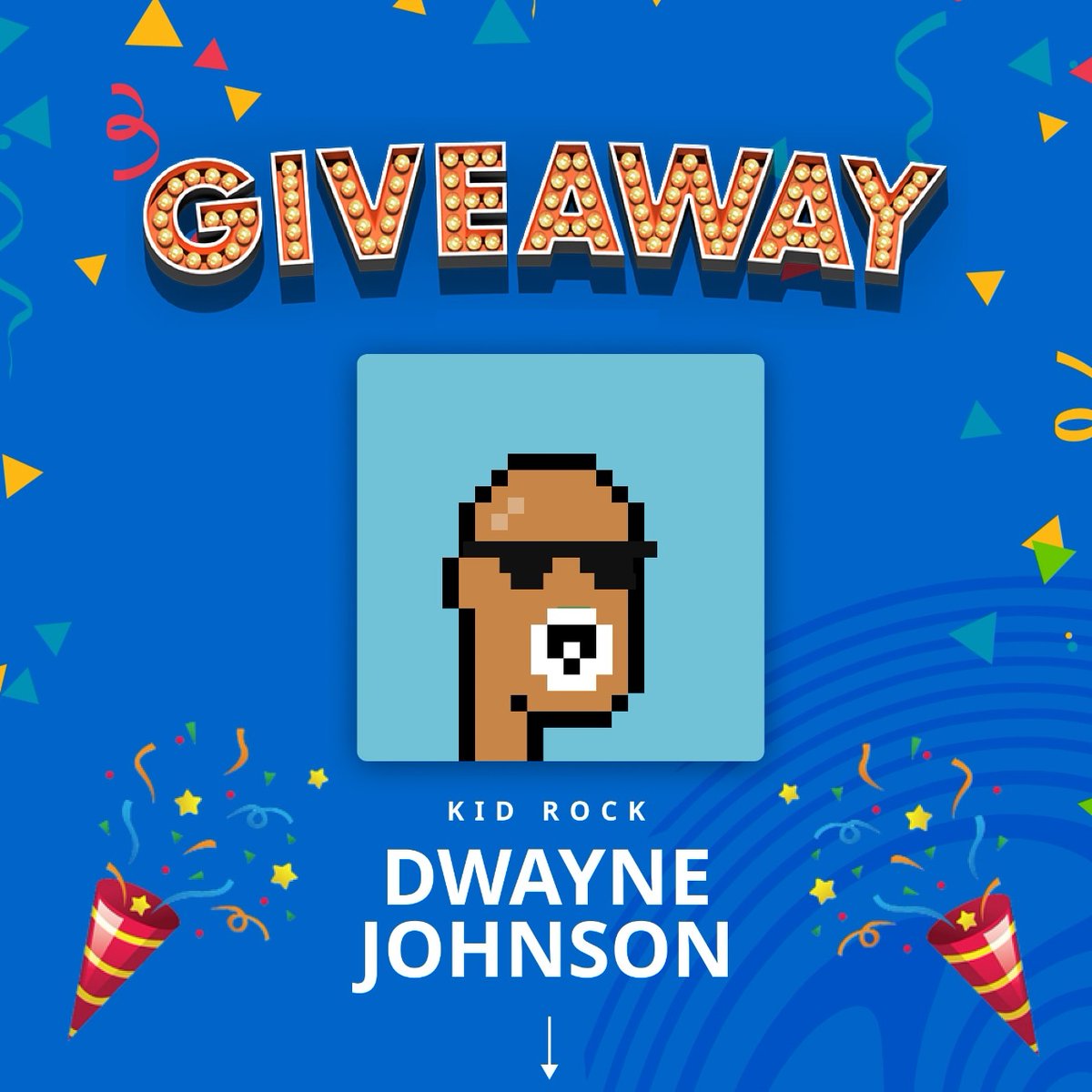 cryptopunk_kids's tweet photo. Happy Sunday you beautiful people! 
Giving away the famous kid Dwayne Johnson 🔥
#GiveawayNFT 

To enter:

✅Like + RT this tweet!
✅Follow @cryptopunk_kids 
✅Tag 3 Friends!

⌛️Winners are chosen in 48 hrs

Good luck! https://t.co/39RQrlJxtA