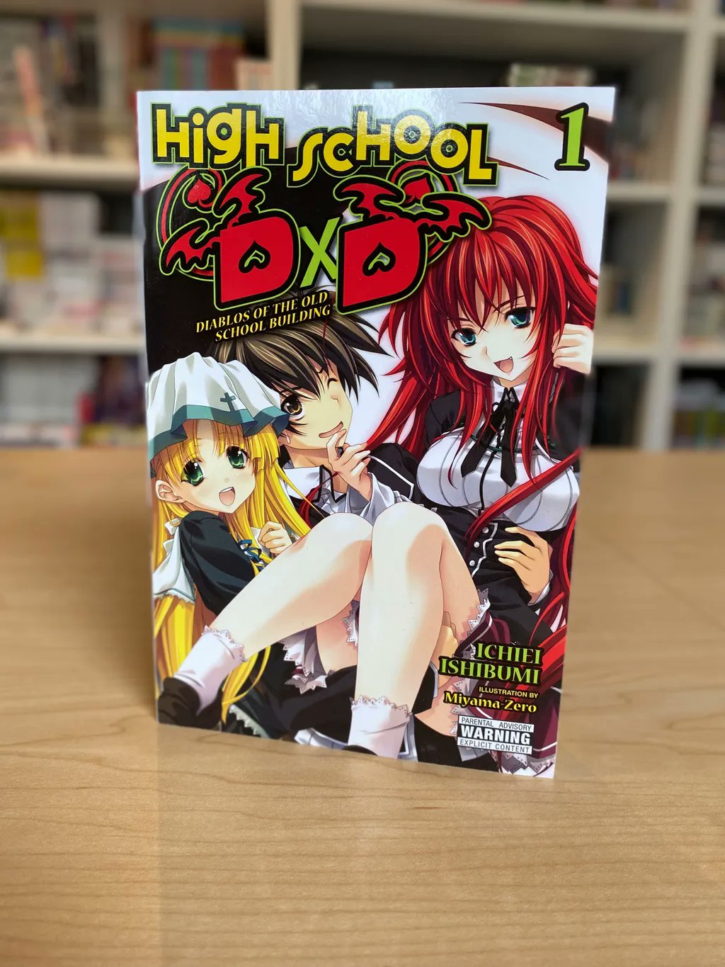 High School DxD Light Novel Book Series