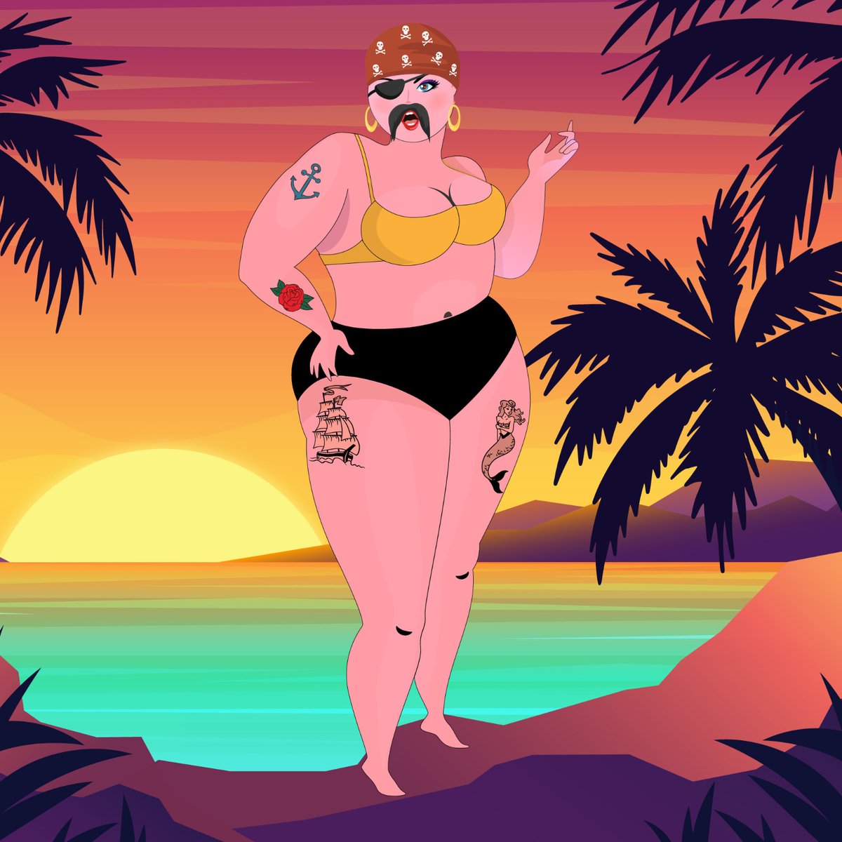 The seas may be rough but I am the Captain! No matter how difficult, I will always prevail.🏴‍☠️

#NFT #NFTs #NFTGiveaway #NFTdrop #nftcollector #nftart #womanInNFTs