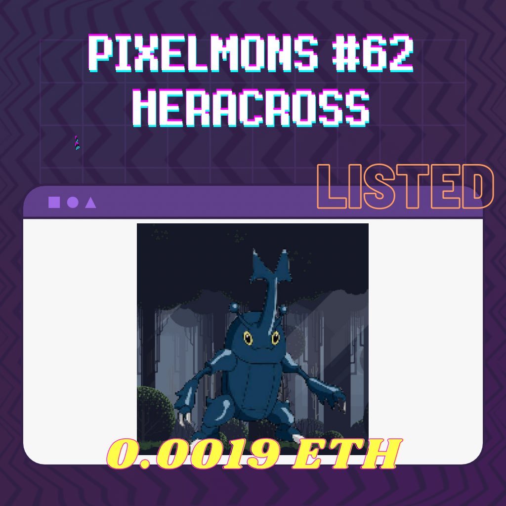 PIXELMONS11's tweet photo. NEW PIXELMONS DROPPED 🥵🔥
#nftart #NFTdrop #NFTartist #NFTcollections #nftcollectors #openseanfts #Trending #TrendingNow #ETHEREUM #PolygonNFT #GRABNOW https://t.co/oaVExwYgiA