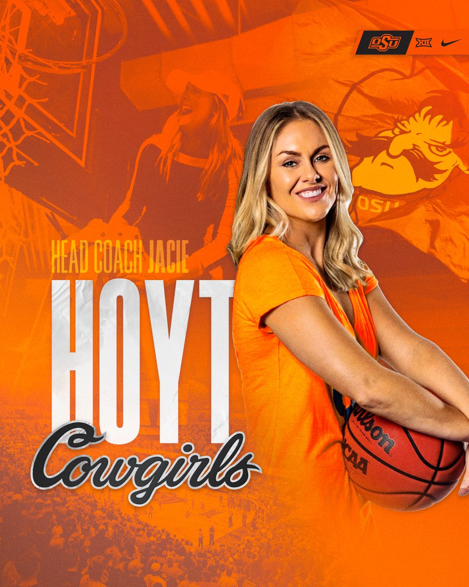 We’ve got our coach! Join us in welcoming <a href="/CoachJacie/">Jacie Hoyt</a> to GIA 👏👏👏

🔗 okla.st/3ufsw4K

#CowgirlFamily I #GoPokes