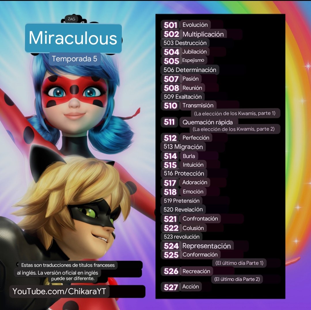 y_bugaboo's tweet photo. Me voy unos días de las redes sociales y cuando vuelvo veo esto 😩🛐 estoy tratando de descifrar si estoy feliz o estresada 

#MiraculousLadybug #Season5 https://t.co/3B7k5HvGOZ