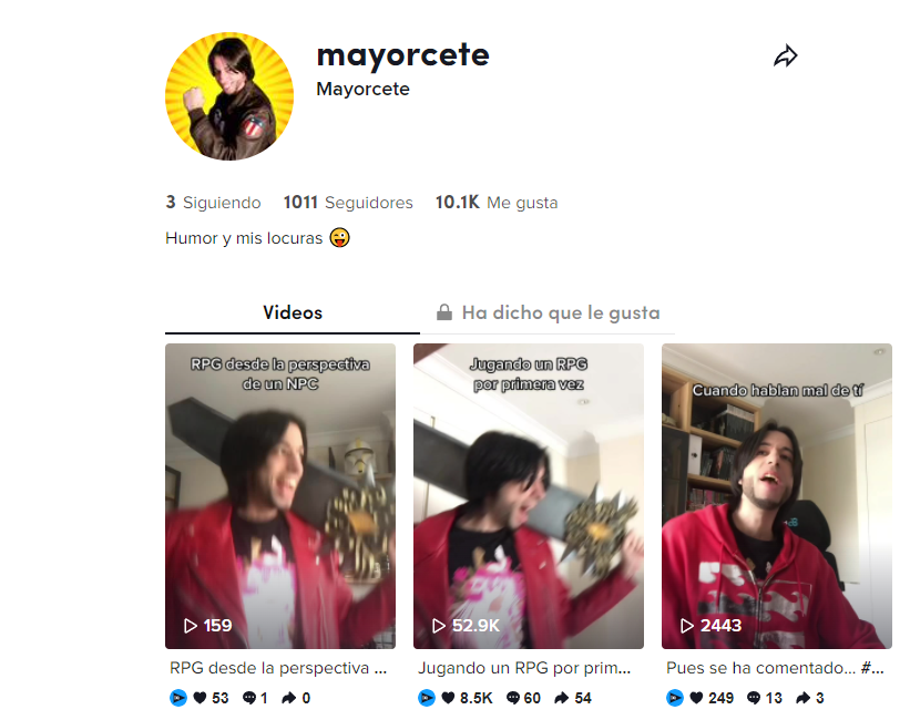 mayorcete's tweet photo. Empecé en TIKTOK hace unos días y ya llegamos a los 1000 sin a penas anunciarlo. El vídeo de ayer lo ha petado con más de 50.000 views y ya tengo ganas de hacer mucho más. ¿Mayorcete Tiktoker? 😂

Sígueme para no perderte nada.
¡Hoy tienes NUEVO VÍDEO!
👉 https://t.co/TUTW9F4nw5 https://t.co/qSdKHRNyKc