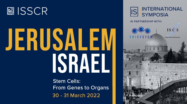 JerusalemCVB's tweet photo. ISSCR and ISCS hosts the International Symposium in JLM,🔬

 “Stem Cells: from Genes to Organs", 

In conjunction with the EpiSyStem Network Conference: Epigenetics and System Biology of Stem Cells and Reprogramming, 

27-31 March.👩🏻‍🔬🧑‍🔬

👉https://t.co/501AZKSuqy

📸ISSCR https://t.co/7AIX0wAo40