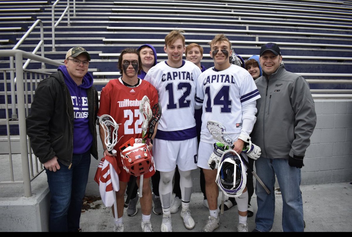 PickCentBoysLax's tweet photo. Another alumni matchup yesterday, last one this year featuring 2021 @max_schillig . 2018 @DRocco12_ and 2021 @Jacoblax_14 come away with the W.

Best of luck to all our guys starting conference play this week! https://t.co/bzD7UFhlwk