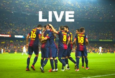 Tixup's tweet photo. 👊 Voici le lien pour voir le choc du #clasico Real Madrid FC Barcelone ce soir en direct streaming ▶️ https://t.co/iiuYnxJhWh  ◀️ A partager et à liker maintenant, pour être au rendez-vous à 21h #RMAFCB 👍 Dimanche soir, c'est le match de football à ne pas rater ! 👊 https://t.co/6YXVvyRaw6