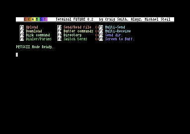 pagetable's tweet photo. CCGMS Future 0.2
https://t.co/kQgSF6zzzI
#commodore #c64 #retrocomputing #bulletinboardsystem #ccgms https://t.co/X1tZlNTEG2