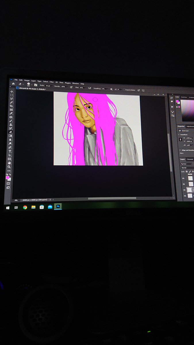 Aku mencintai kamu gadis yg aku gambar, apa ini termasuk dari sifat syulirik😭 gn epribadi