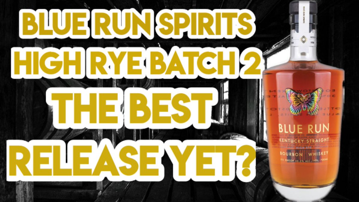 Hey guys head over to Dusty Dan's Whiskey Reviews and check out the latest review from Blue Run Spirits as I review their latest release of their High Rye Bourbon Batch 2. This release is an absolute hitter!! Cheers