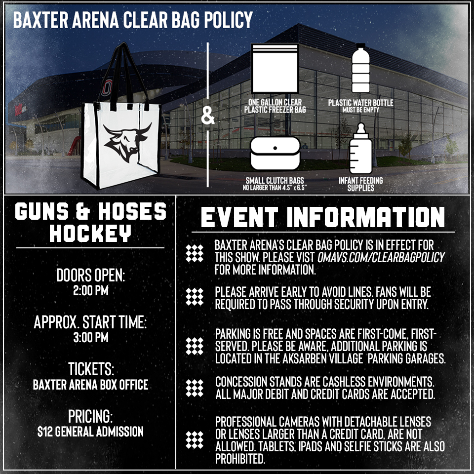 BaxterArena's tweet photo. #KBYG
Team ๐ด vs Team ๐ต
Who you got?!?
๐ https://t.co/mmuMJEAih5
๐๏ธ https://t.co/Bv2dyhmtgJ
#GunsNHoses | #BaxterArena https://t.co/XqMUoNvePE