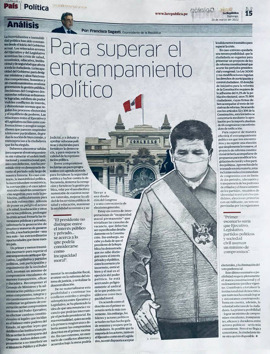 Francisco Sagasti tweet media