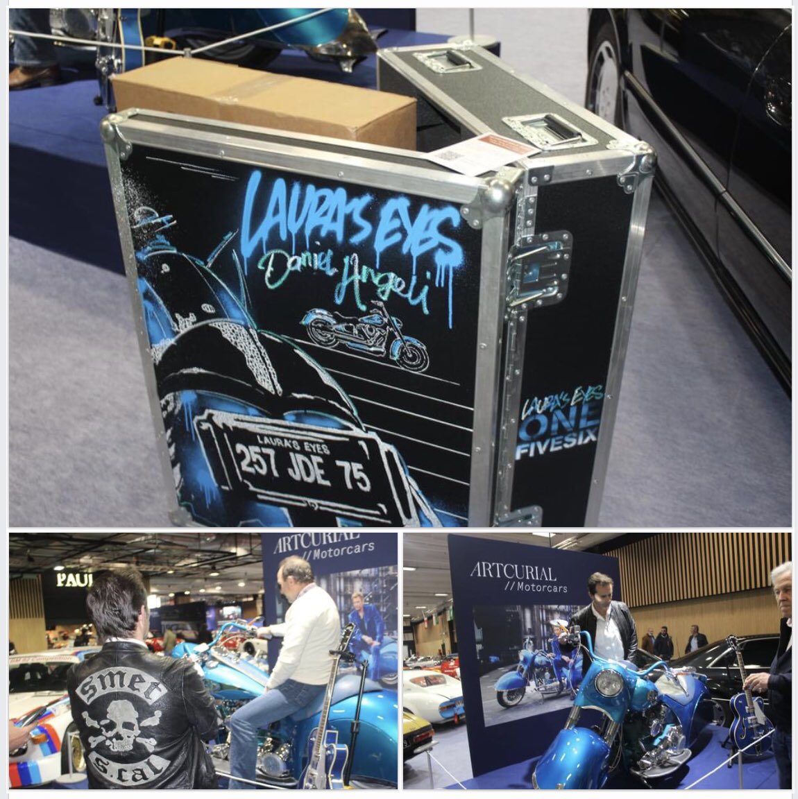 pressadom's tweet photo. News #auctions #ReportagesVIP : A #retromobile #encheres d’#artcurial sous le marteau d'#AnneClaireMandine, et sous la voix de #MatthieuLamoure qui interprête une chanson de #JacquesBrel comme l'avait fait #JohnnyHallyday, la #lauraeyes adjugée cette fin d’apres-midi à 28000€ https://t.co/KN6Ve2XLwr