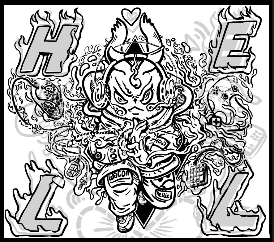 ChunManie's tweet photo. ! GN !
π₯π§
#HellieWIP #illustration #gaminglife
#eSports #merch https://t.co/8zi6k6N9EK