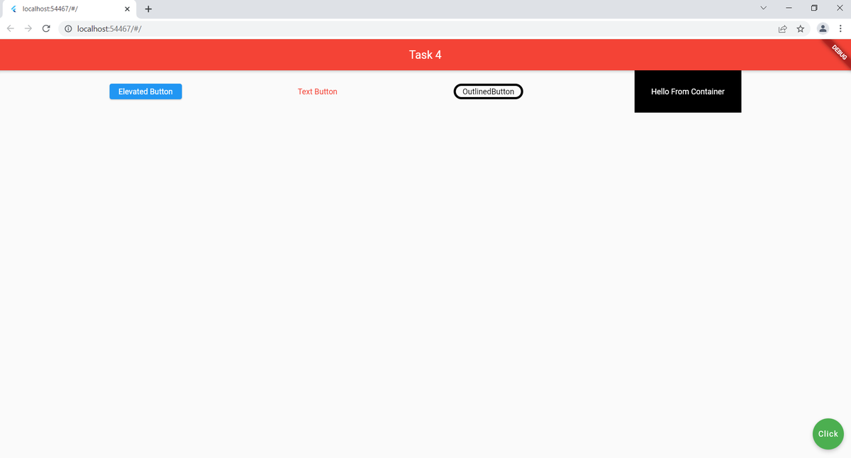 IHasnatAhmd's tweet photo. Day 4 Task 
🎈Create different button widgets using row widget
🎈Customize Buttons.
 #15DaysFlutterChallenge #HeyGoogle #flutterdev 
@iahmadtariq @abduljamilza https://t.co/liRRpTnZ2B