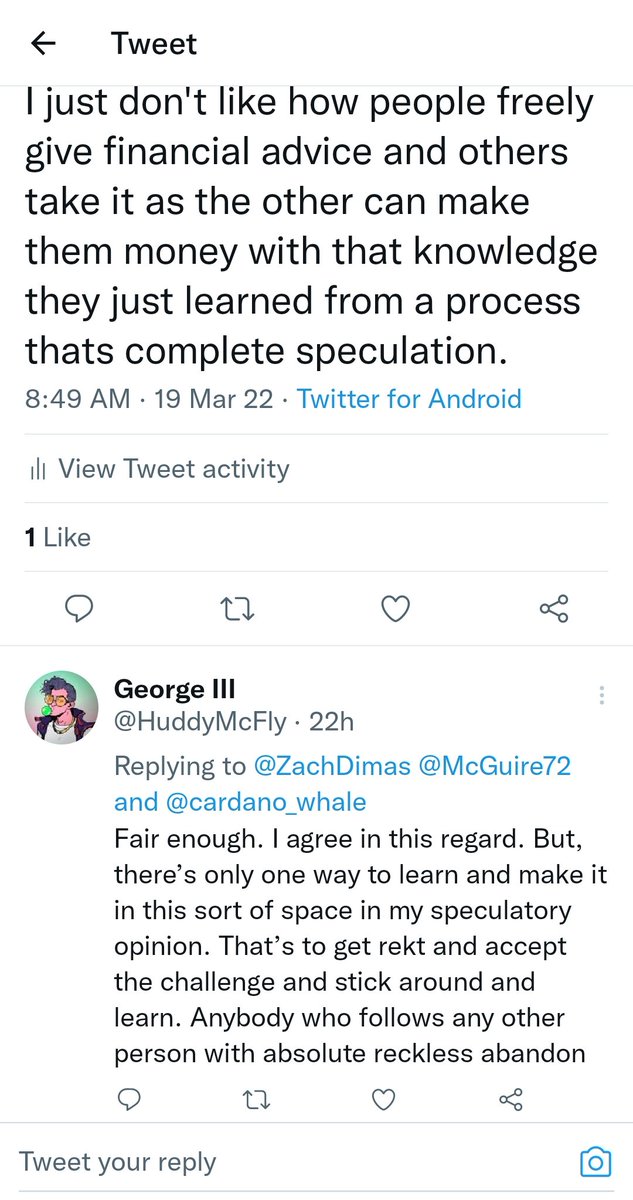 Unfortunately I used to disagree with most ada criticism, but I'm starting to believe more and more people. Here's 1 major example. Cardano whale. Read the comments below.