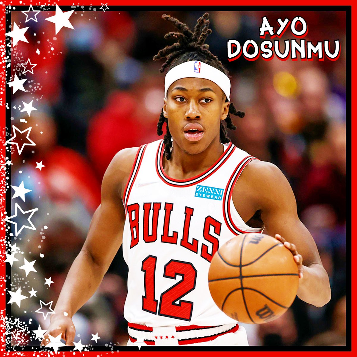 #AyoDosunmu 🏀 (#ChicagoBulls 🐂) 2021/22 season stats

8.5 PTS, 52.1 FG%, 0.9 3PM, 67.2 FT%, 2.8 REB, 3.2 AST, 0.8 STL, 0.4 BLK