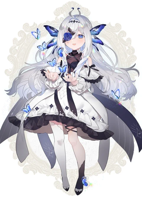 skeb!ありがとうございました🦋
お顔アップお気に入り 