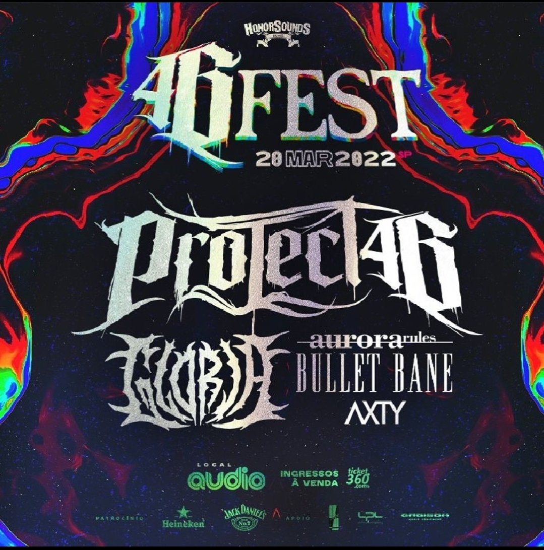 CanalRIFF's tweet photo. É HOJE!
O 46Fest acontece HOJE na @audio e tem @Project46Brasil, @gloriarock, @AXTYOfficial, @bulletbane e #AuroraRules no lineup!
Quem VAMOS?
#46fest https://t.co/fOAVNGWh7M