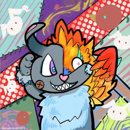 DonaBull2's tweet photo. @UglyPeopleNFT This is a painting I created in the community, I hope you all like it, Ugly people gave me a lot of inspiration, my friends believe me, this community is definitely worth your visit! @XVCT13  @VYERT3 https://t.co/yXzfUoRNIa