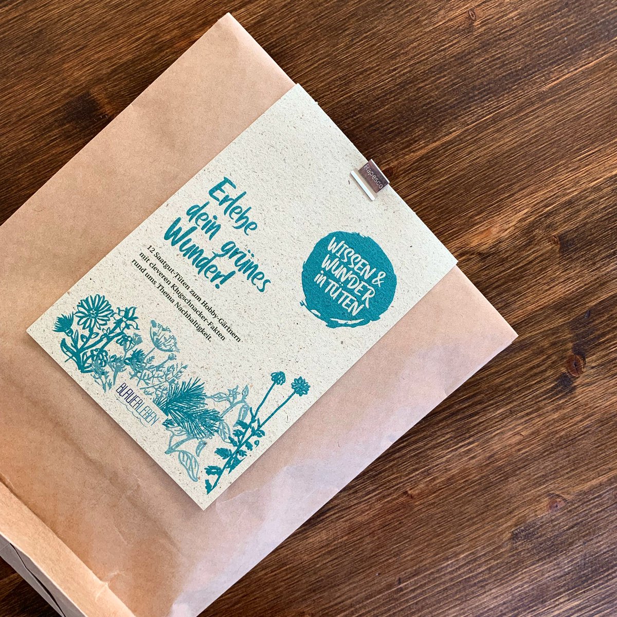 BlauerLeben's tweet photo. Wir haben ein neues Produkt entwickelt: Wissen &amp; Wunder in Tüten! 12 Saatgut-Tüten mit Nachhaltigkeitsfakten zu spannenden Themenbereichen und mit Anleitung für Pflanzenfreunde. Passend zu Ostern in kleiner Auflage in unserem Shop erhältlich. https://t.co/xHBiJos9C4 https://t.co/9293kAt8g9